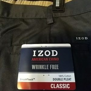 Izod 40/29 Chino double-pleated dockers-style pant
